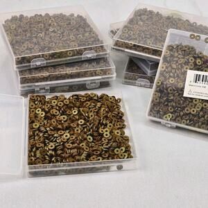 2000pcs Dark Coffee Clay Beads (6mm), Heishi Beads for Jewelry Making‎ Crafts